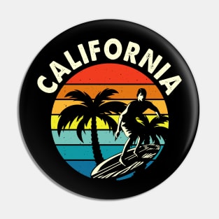 California T Shirt For Women Men Pin