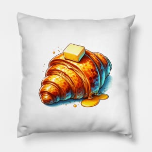 Croissant Butter Art Kawaii Sweet French Bread Dough Pillow