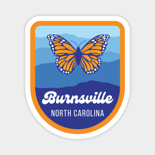 Burnsville North Carolina Tourist Souvenir Magnet