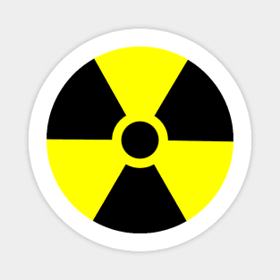 Warning Radiation T Magnet