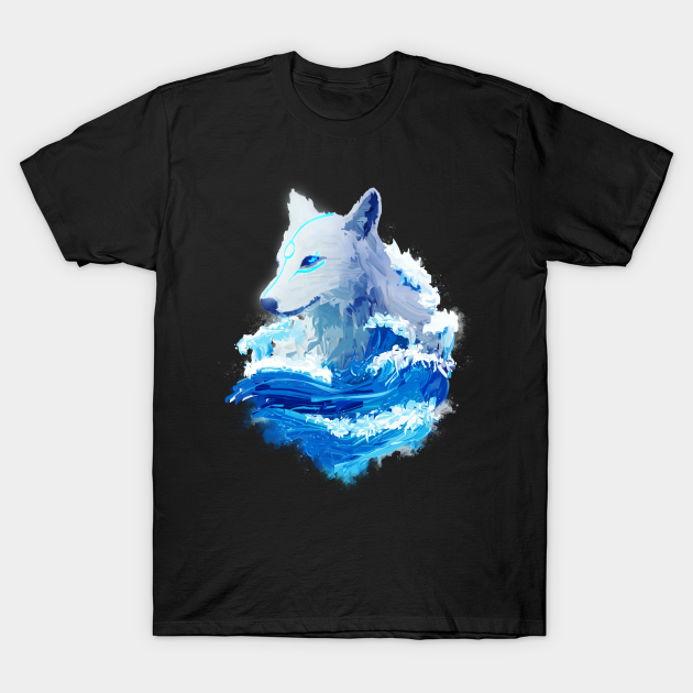 Wolf Wave - Wolf - T-Shirt