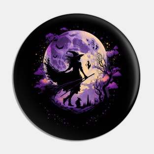 SPELL IN PURPLE Pin