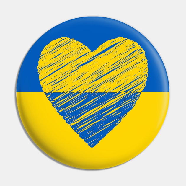 Ukraine Support - Ukraine Flag - Stand with Ukraine Pin by Fashion planet