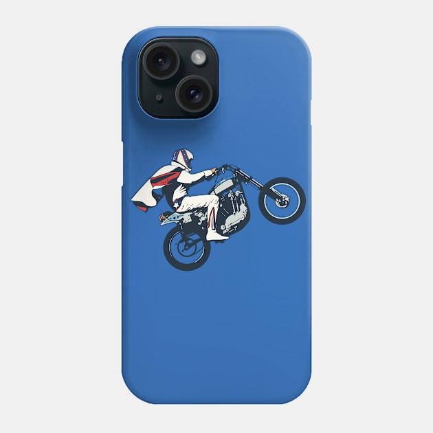 Biker Racing On Phone Case by Hastag Pos