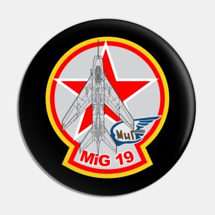 MiG 19 Farmer Pin