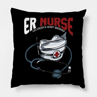 Nurse - Life Saver & Heart Breaker Stethoscope Pillow