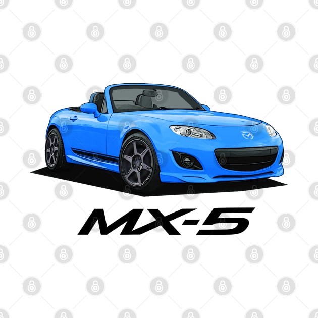 Mazda MX-5 Miata NC - NC2 Light Blue by Woreth