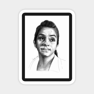 "Is it that obvious?" Yasmin Khan Mandip Gill Portrait Magnet