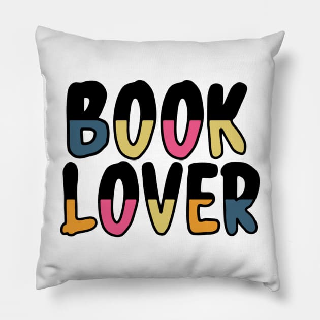 book lover sticker Pillow by AnabellaCor94