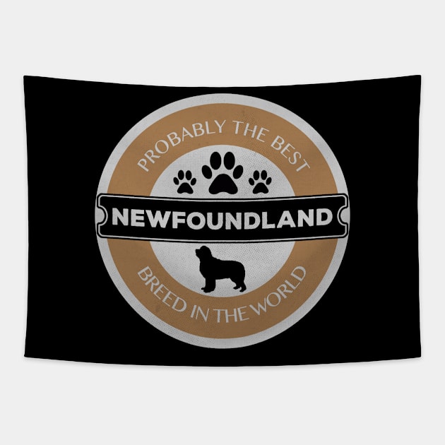 Newfoundland Logo Tapestry by RAADesigns