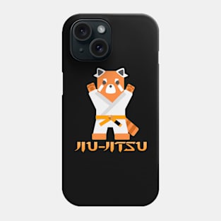 Jiu Jitsu Panda -Orange Belt- Phone Case