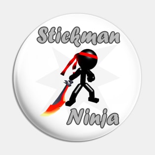 Stickman Ninja Pin