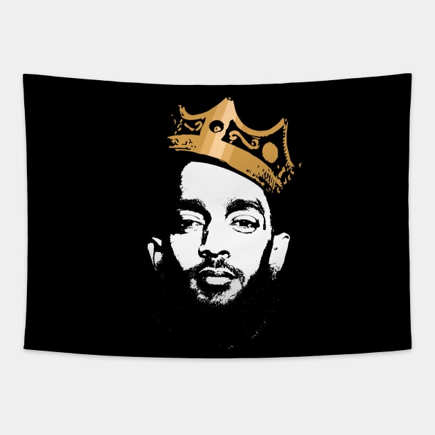 King Nip A Tribute Tapestry by teeleoshirts