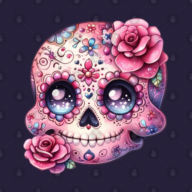 Little Cuties - Calavera de Azúcar Gordita by CAutumnTrapp