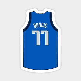 Luka Doncic Dallas Jersey Qiangy Magnet