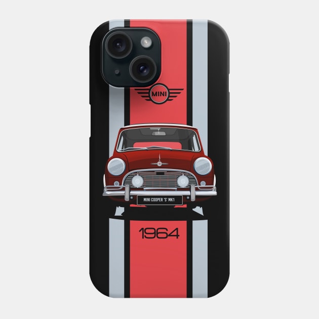 Classic Mini Cooper Phone Case by Ajie Negara