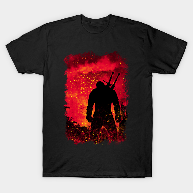 Discover Witcher Chaos - Wild Hunt 3 - T-Shirt