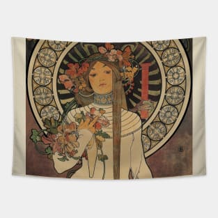 The Trappestine by A. Mucha Tapestry