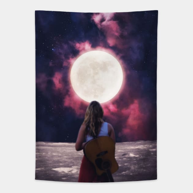 MOON SONG. Tapestry by LFHCS