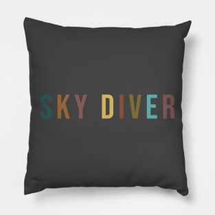 Sky diver Pillow