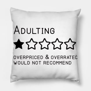 Adulting Pillow