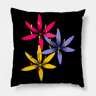 tropical flowers Pillow