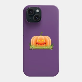 Bad Halloween Pumpkin Phone Case