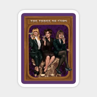 The Three of Cups - First Wives Club Magnet