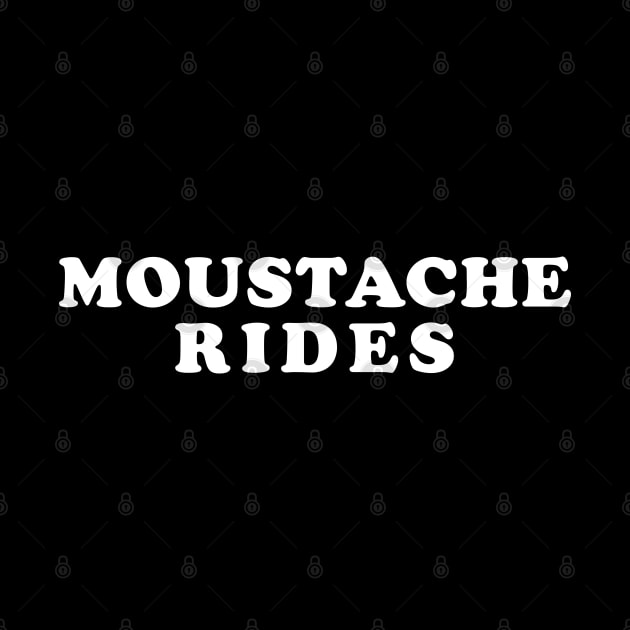 MOUSTACHE RIDES - MASK 1985 by tvshirts