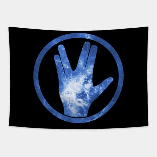 Spock Hand Tapestry