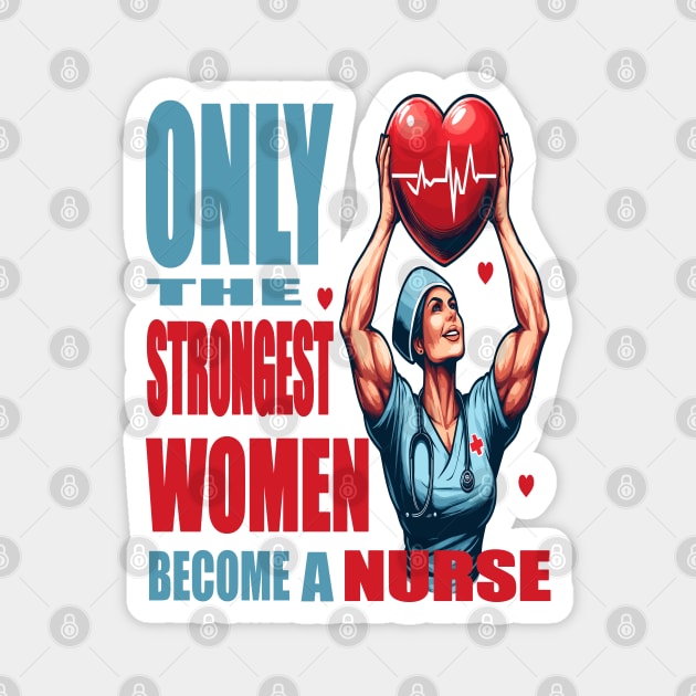 Empowered Women Nurses Magnet by maknatess