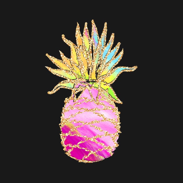 Ombre Pineapple Print by crazycanonmom