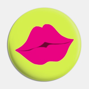 Pink lips. Pin