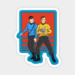 Star Trek Friends Magnet