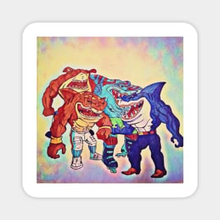 Street Sharks Magnet