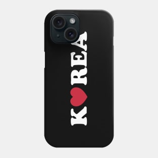 Korea Love Heart Phone Case