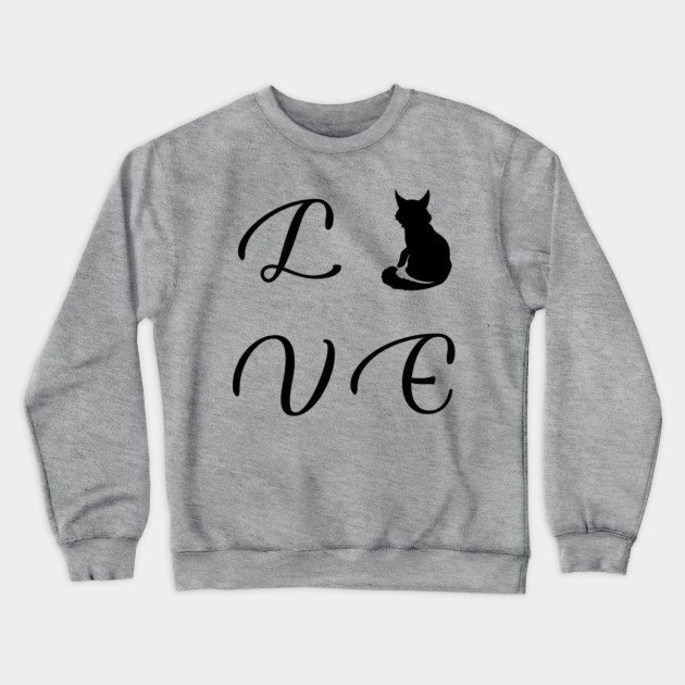 Cat Lover Main Coon Stylish Gift Maine Coon Crewneck
