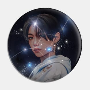 K-pop Stray Kids Felix Fan Art Pin