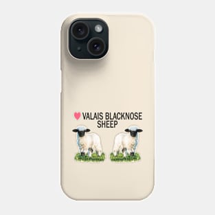 Love Valais Blacknose Sheep Phone Case