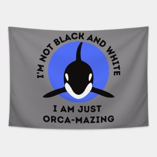 Funny Orca Tapestry