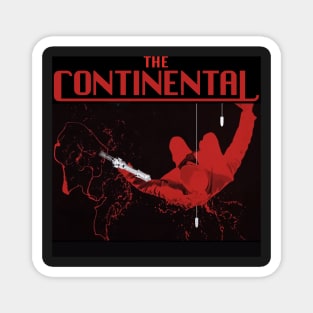 continental series john wick world graphic design illustration Magnet