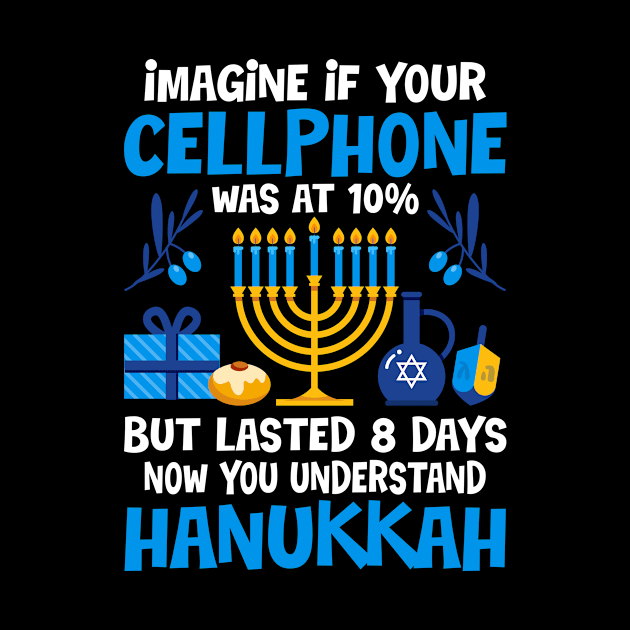 Funny Hanukkah Cellphone Chanukkah by skylervario