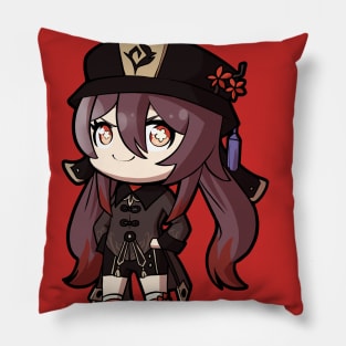 Chibi Hu Tao - Genshin Impact Pillow