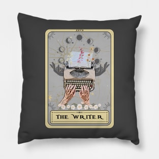 The Writer Tarot Card, Writing Pillow