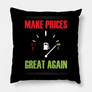 Make Gas Prices Great Again Funny Trump Supporters Vintage Pillow