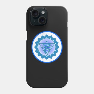 Speak your truth Throat Chakra- Light Grey Phone Case