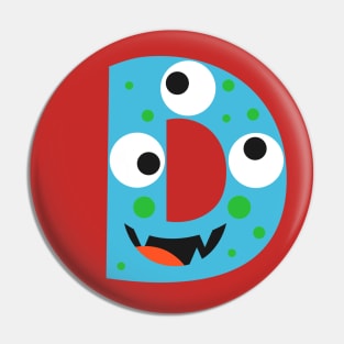 D letter Pin