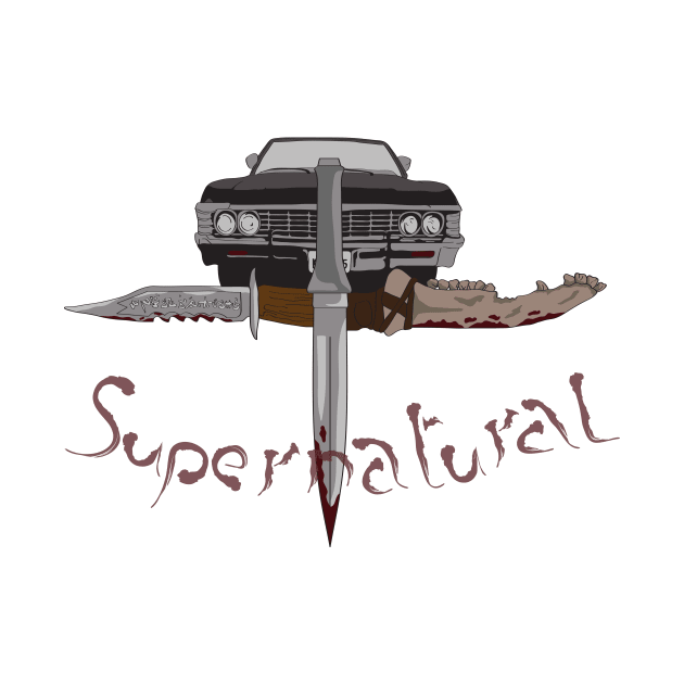 Supernatural Weapons by bobygates