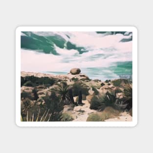 Desert Nature Scenery Magnet