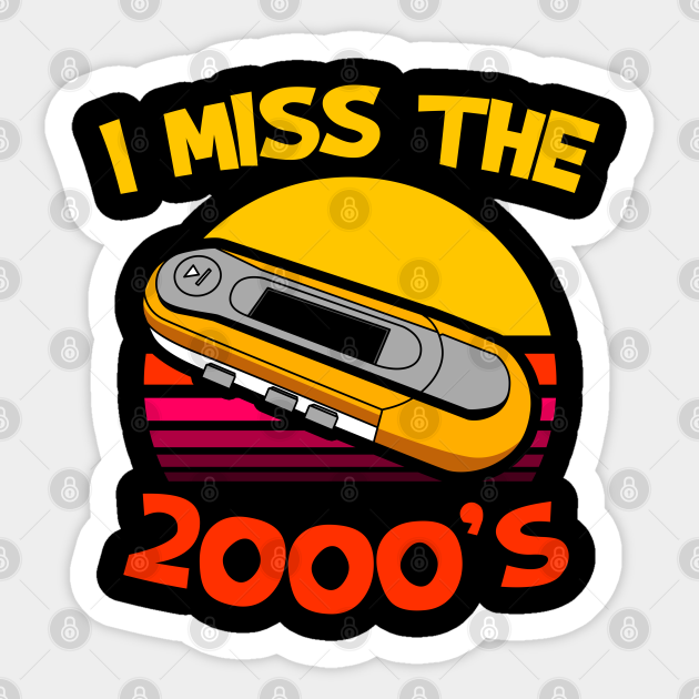 Mp3 Player 2000s Sticker Teepublic Including transparent png clip art, cartoon, icon, logo, silhouette, watercolors, outlines, etc. mp3 player